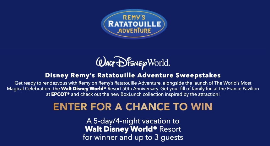 disney contest