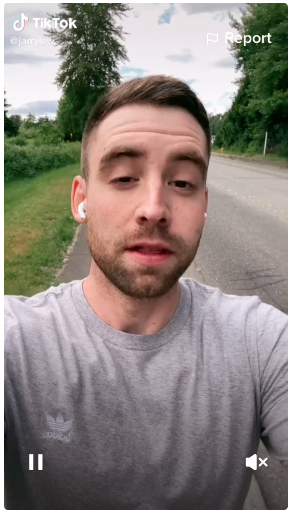 man on tik tok